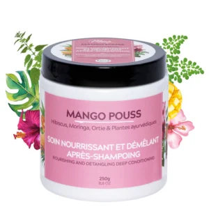 Soin nourrissant et démêlant après-shampoing - POUSS-mangobutterfull